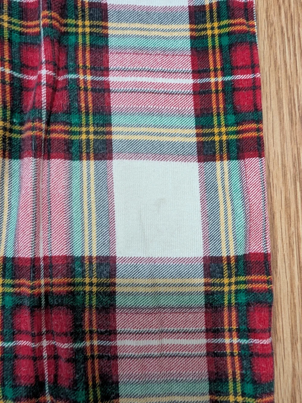 Hanna Andersson Holiday Plaid Pajamas Long Sleeve Pants 120 6/6